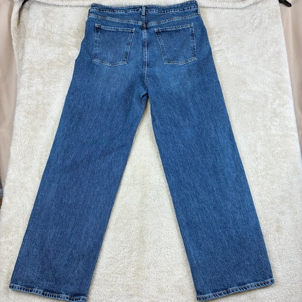 Old Navy Sky-Hi‎ Wide Leg 14 Cotton Denim Indie Boho Retro Streetwear Chic